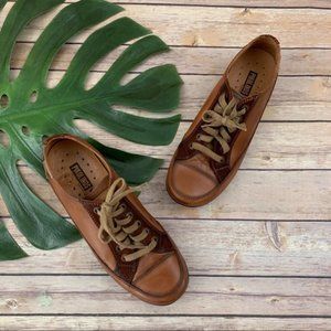 Pikolinos Ladies Leather Lace-up Sneakers